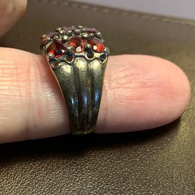 Sterling Estate Rings Lot Size 7,7,7,8