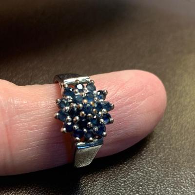 Sterling Estate Rings Lot Size 7,7,7,8