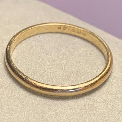 14k Ring Lot - 4.9 grams total lot weight size 4,7,7