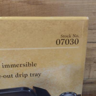Presto Electric Griddle- Approx 10 1/2" x 20"