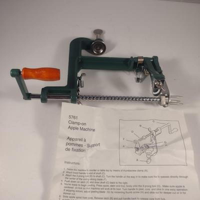 Apple Peeler with Clamp Base