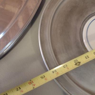 Assorted Metal Serving Trays