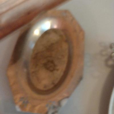 Assorted Metal Serving Trays