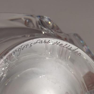 Orrefors Swedish Crystal Bowl- Approx 5 3/4" in Diameter