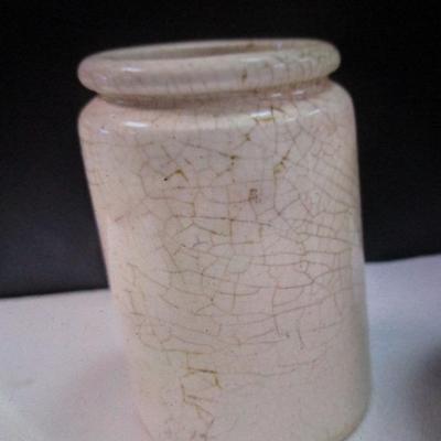 Vintage Stoneware Small Crocks