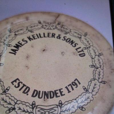 James Keiller & Son's Health Tonic Marmalade Dundee Orange Empty Jars #27