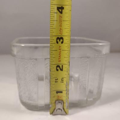 Vintage GE Square Refrigerator Dish with Lid