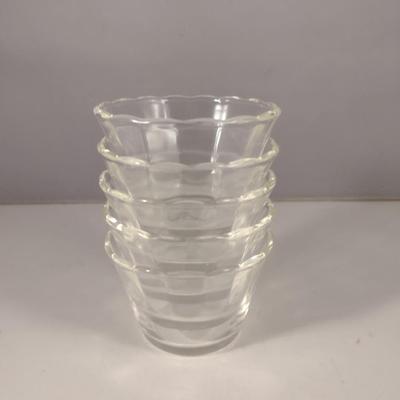 Vintage Fire King Custard Cups- Set of Five