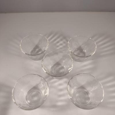 Vintage Fire King Custard Cups- Set of Five