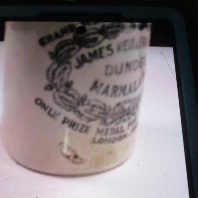 James Keiller & Son's Dundee Marmalade Frank Cooper Serville Marmalade Empty Jars #25