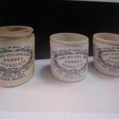 James Keiller & Son's Dundee Marmalade Empty Jars #23