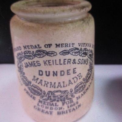James Keiller & Son's Dundee Marmalade Empty Jars #23