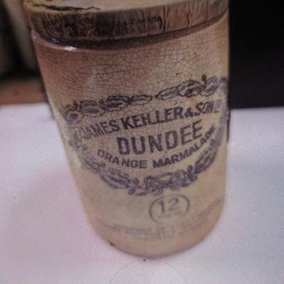 James Keiller & Son's Dundee Marmalade Empty Jar With Lid #1
