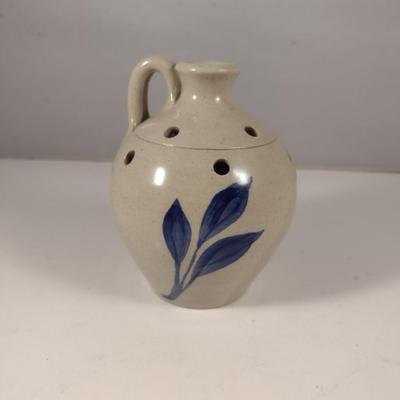 Williamsburg Pottery Factory Flower Frog Jug Vase- Approx 5" Tall