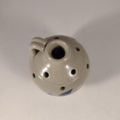 Williamsburg Pottery Factory Flower Frog Jug Vase- Approx 5" Tall