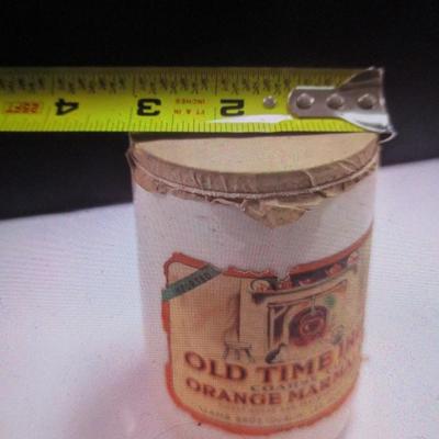 Old Time Irish Coarse Cut Orange Marmalade Jar With Lid #8
