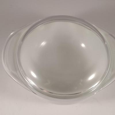 Pyrex Milk Glass Baking Dish with Lid- 1 Liter Capacity