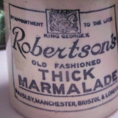 Robertson's Golden Shred & Old Fashioned Thick Marmalade & ??? Empty Jars #11