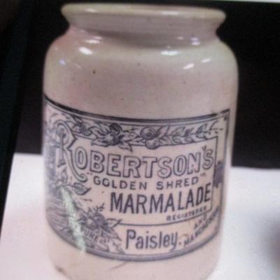 Robertson's Golden Shred & Old Fashioned Thick Marmalade & ??? Empty Jars #11