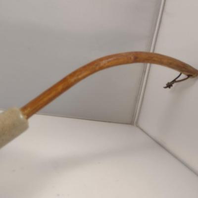 Pottery and Wood Ladle- Signed by Maker