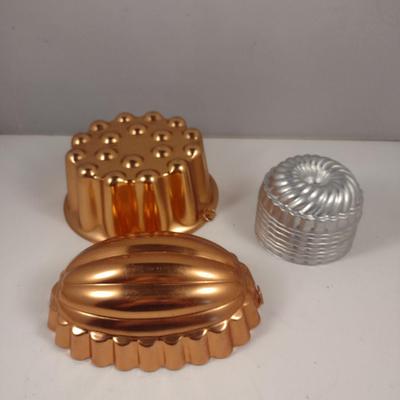 Metal Molds- Copper and Gelatin