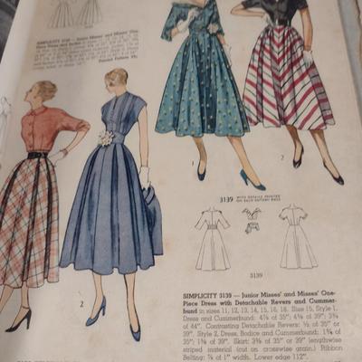 Vintage Simplicity Sewing Pattern Catalog- March 1950