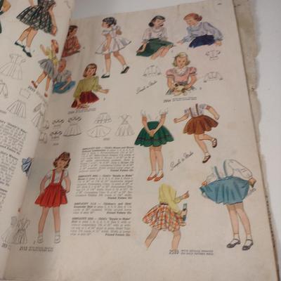 Vintage Simplicity Sewing Pattern Catalog- March 1950