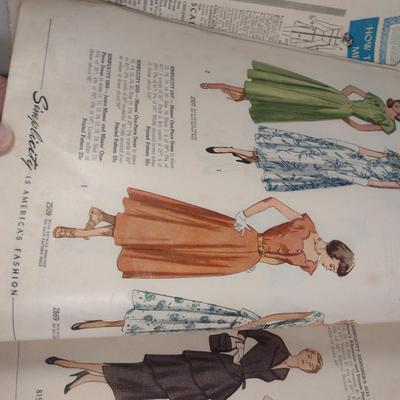 Vintage Simplicity Sewing Pattern Catalog- March 1950