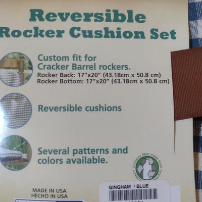 New Rocking Chair Cushions- Three Sets