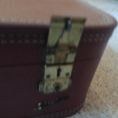 Collection of Vintage Suitcases and Hatcase- Good for Display