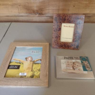 Picture Frame Assortment- Various Sizes- Appear to be New