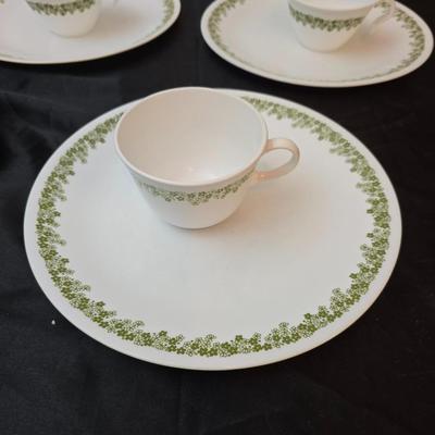Corelle Spring Blossom dinnerware replacement pieces - plates and cups