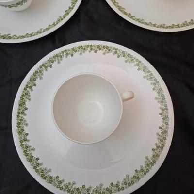 Corelle Spring Blossom dinnerware replacement pieces - plates and cups