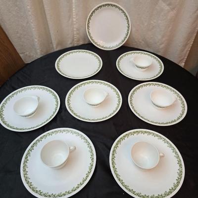 Corelle Spring Blossom dinnerware replacement pieces - plates and cups
