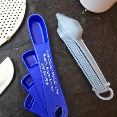 Baking utensils - Spatulas - measuring cups - measuring spoons and so much more!