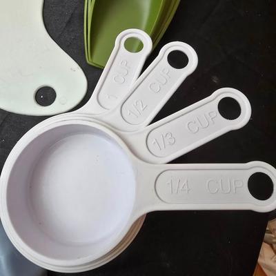 Baking utensils - Spatulas - measuring cups - measuring spoons and so much more!
