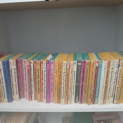 Paperback Barbara Cartland collectible books