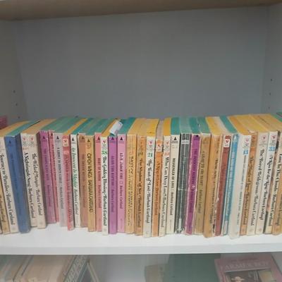 Paperback Barbara Cartland collectible books