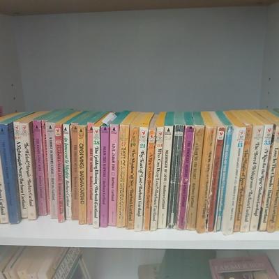 Paperback Barbara Cartland collectible books