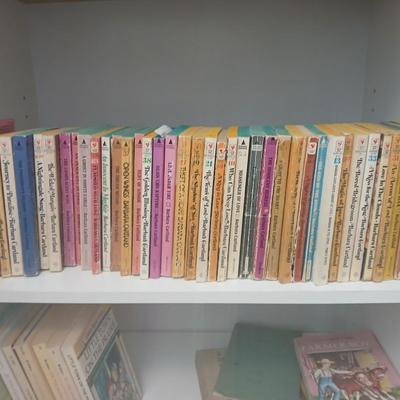 Paperback Barbara Cartland collectible books