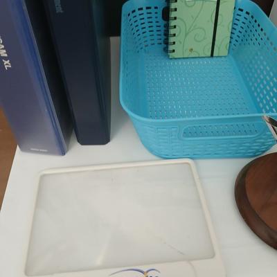Office organization and Office supplies - notepads - baskets - notebooks - and more
