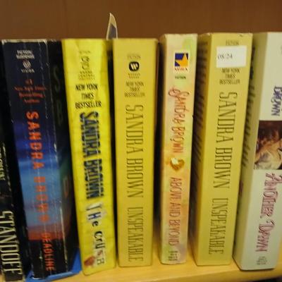 Sandra Brown paperback book collection