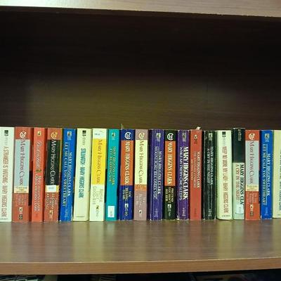 Paperback books all by Mary Higgins Clark