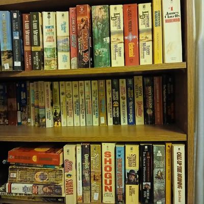 Mostly western themed Paperback book collection - Zane Grey - Larry Mcmurtry - Louis L'amour - Tony Hillerman and more