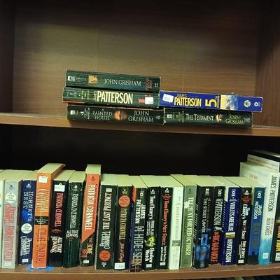 Paperback book collection = James Patterson - Tom Clancy - Patricia Cornwell - John Grisham
