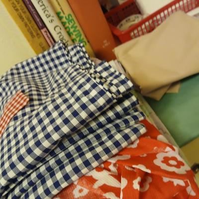 Sewing supplies - Fabric - patterns - books and more