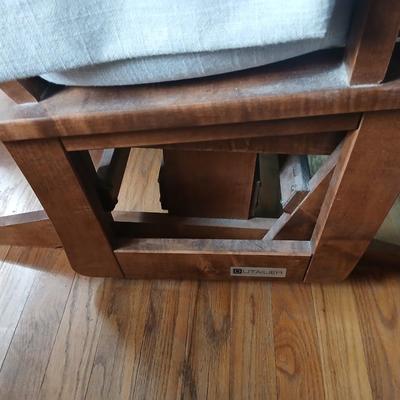Dutailier Wood framed glider rocker