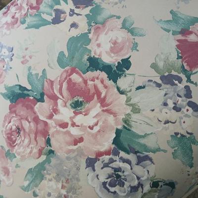 Yellowstone Furniture manufacturing floral fabric sofa with throw pillows