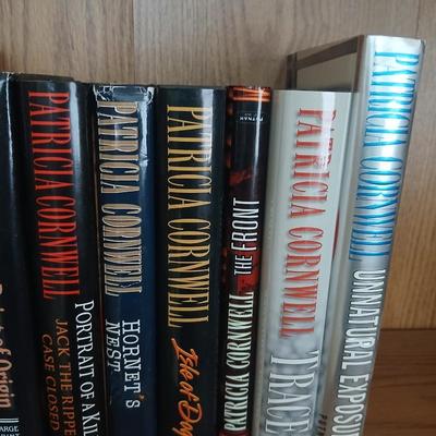 Patricia Cornwell hardback book collection