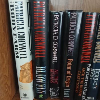 Patricia Cornwell hardback book collection